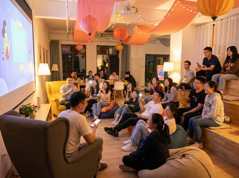 网红主播社区互动活动